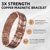 MagEnergy Copper Bracelet for Men 3X Magnetic Bracelets 99.99% Pure