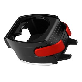 Outanaya Car Mount Holder for Phone Water Bottle Hook Design Fits Bottles Up to Slip Base Compatible with Various Phone Red