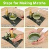 Jonuin Matcha Whisk Set, 7 Pcs Japanese Matcha Set, Green