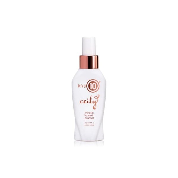 It's a 10 Haircare Miracle Coily Leave-in Product, 4 oz.