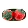 Strawberry Salt & Pepper Shakers | Summer Fruit Shaped Salt