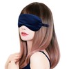 TefuRe EMK-002-NBL Eye Mask, Stylish, Blindfold, For Sleep, Cute, Peaceful