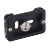 Adjustable Quick Release Plate with Anti Twist Clamp Tripod Adapter