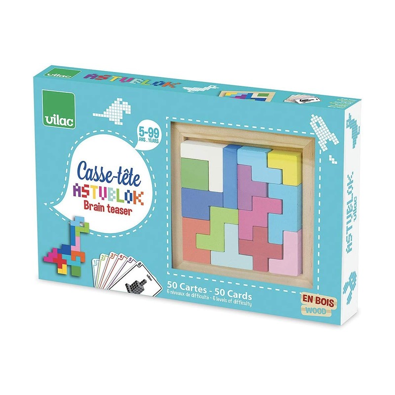 Vilac 3D tangram barevný