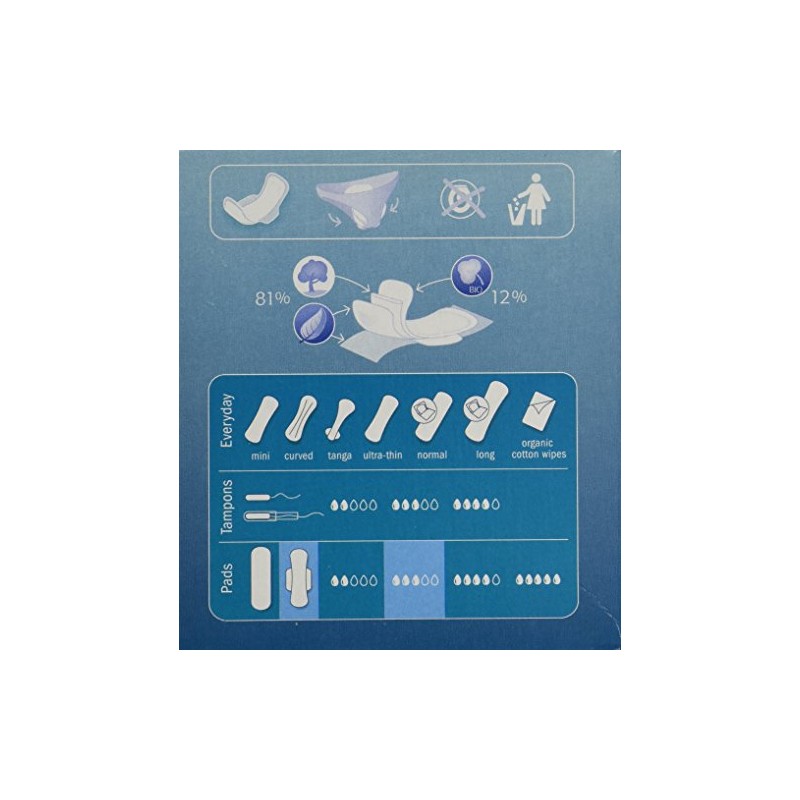 Natracare Pads Ultra Super Wings, 12 ct