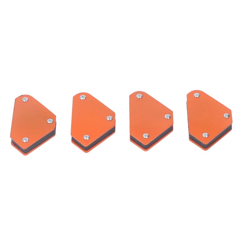 4Pcs Welding Magnet Positioner Right Angle Nylon Protection Cover Magnetic