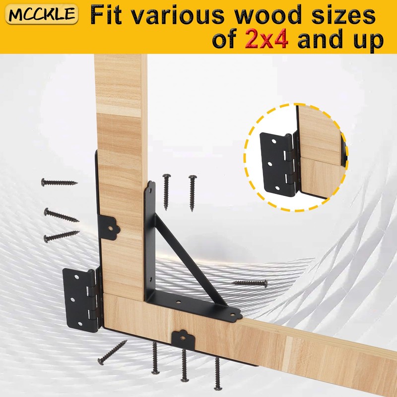 Anti Sag Fence Gate Kit Heavy Duty Gate Corner Brace
