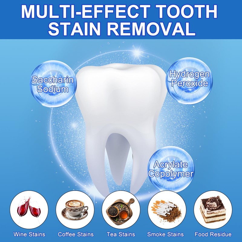 9D Teeth Whitening Strips 14 Treatments, Enamel Safe, Whitening Teeth