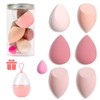 7 Pieces Makeup Blender Sponge Set - Soft Beauty Sponge