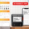 NIIMBOT Label Maker Machine, B3S Thermal Label Maker, Upgrade 75mm