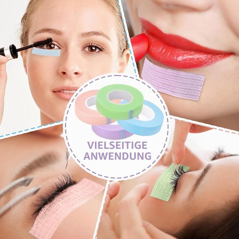VEOIRXU Pack of 4 precise shadow cosmetic tape, cosmetic tape,
