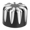 Pair of Motorcycle CNC Aluminum Axle Nut Cap Cover Water