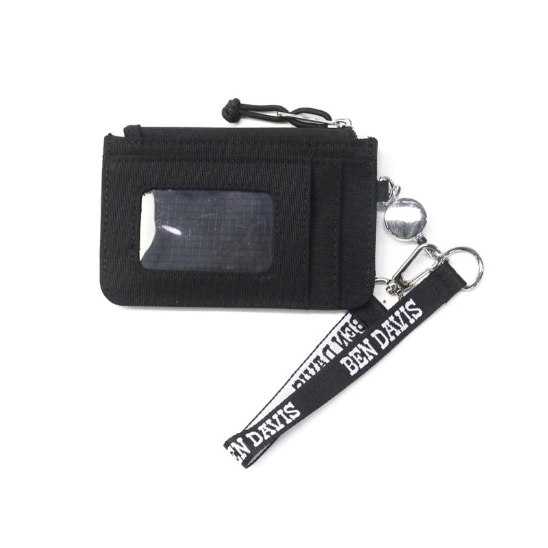 Bendivis BDW-8378 Pass Case, Coin Purse, Black, black
