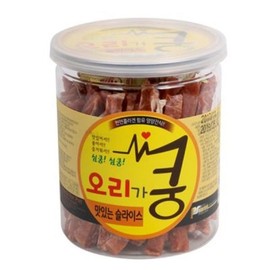 Dog Training Reward Snack Sliced ​​Duck Meat 200g Dog Snack Dog Duck / 애완견 훈련 보상 간식 슬라이스 오리고기 200g 강아지간식 강아지오리