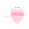 Baluue 50pcs Heart Shaped Powder Puff for Foundation Makeup Sponges
