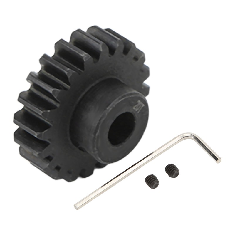 20T Pinion Gear with Set Screws Mod 1 5mm Shaft