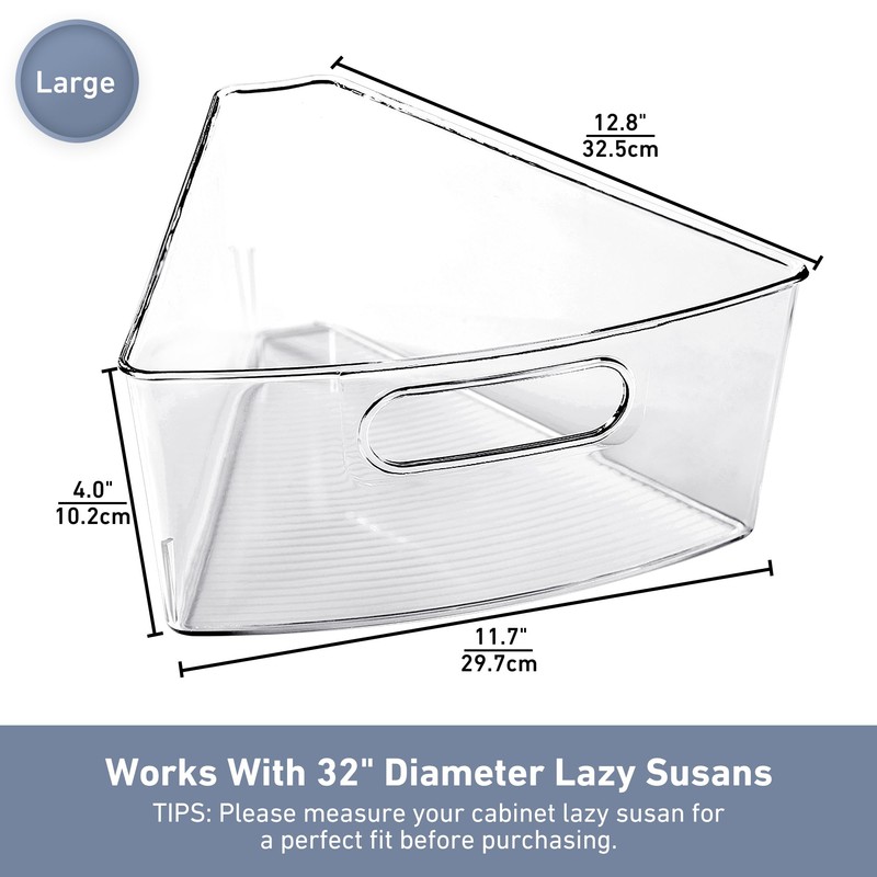 Leeden Lazy Susan Organizer for 32" Diameter Corner Lazy Susan,