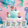 4 piezas de decoración para tartas de sirena, figuras de