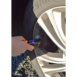 Mercury | Versatile Digital Tire Pressure Gauge for Accurate Readings, Easy Visibility, Durable Construction | Car, motorcycle and Bike tyre pressure gauge