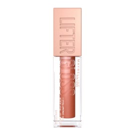 Maybelline New York Glänzender Lipgloss für voller wirkende Lippen, Feuchtigkeitsspendend, Mit Hyaluronsäure, Lifter Gloss, Farbe: Nr. 17 Copper (Bronze), 1 x 5,4 ml