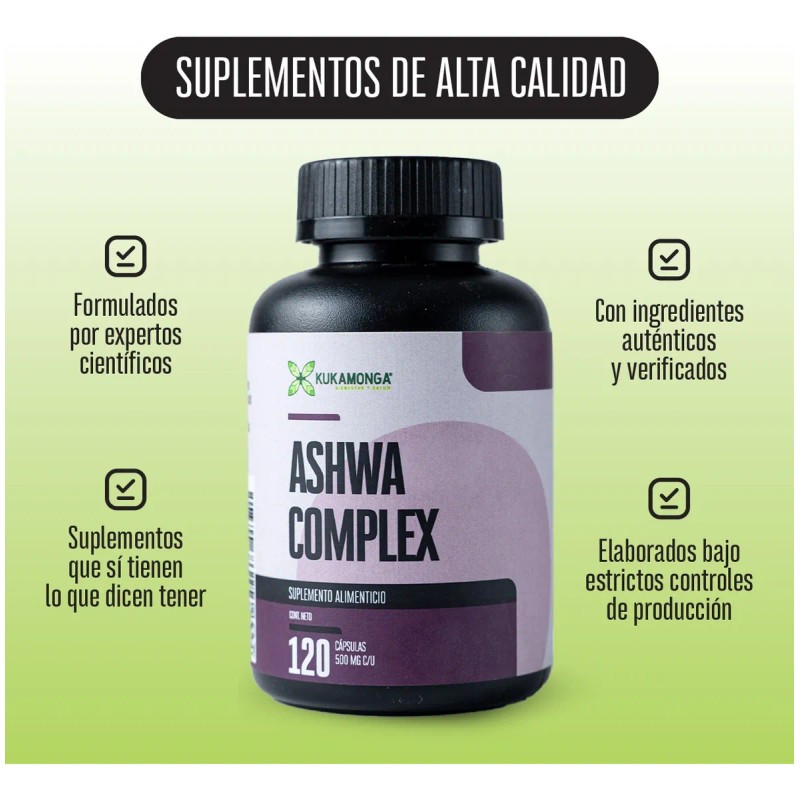 Ashwa Complex + Adaptógeno | Sueño Y Calma Mental |