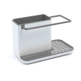 Joseph Joseph Caddy Sink Area Organiser, White/Grey, 13.5 x 20 x 11.5 cm