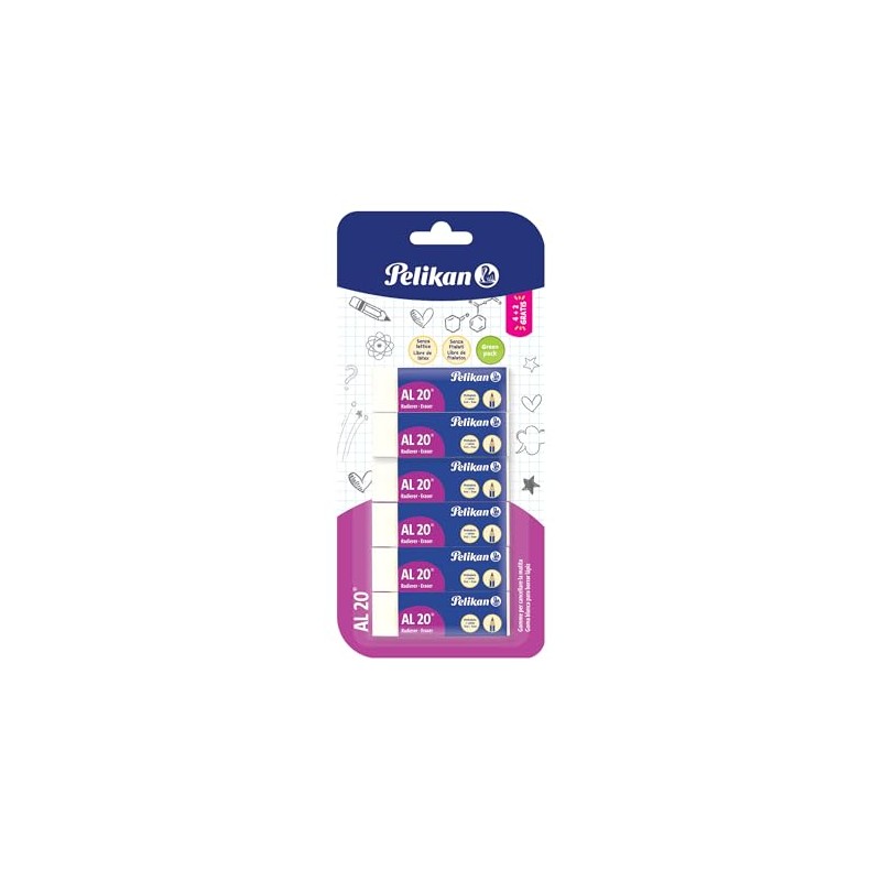 Pelikan, Eraser Bubble 6 Gomme Bianco