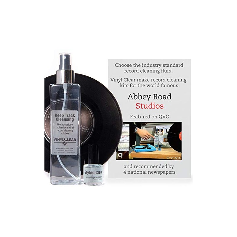 Vinyl Clear Audiophile Choice Advanced Vinyl Record Cleaning Kit -