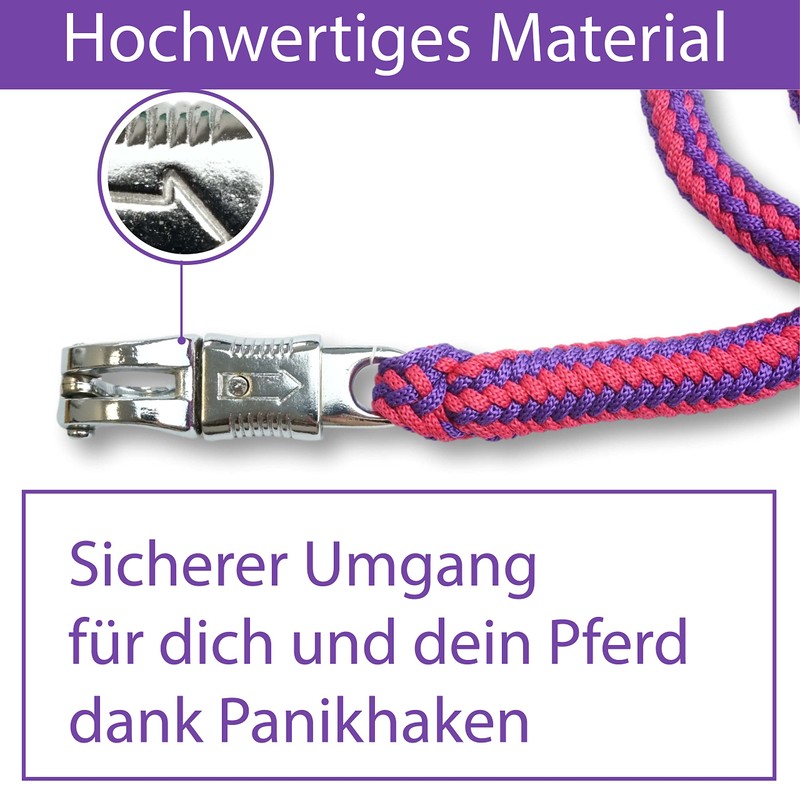 Lead Rope Horse Tie Rope for Horses with Sturdy Panic