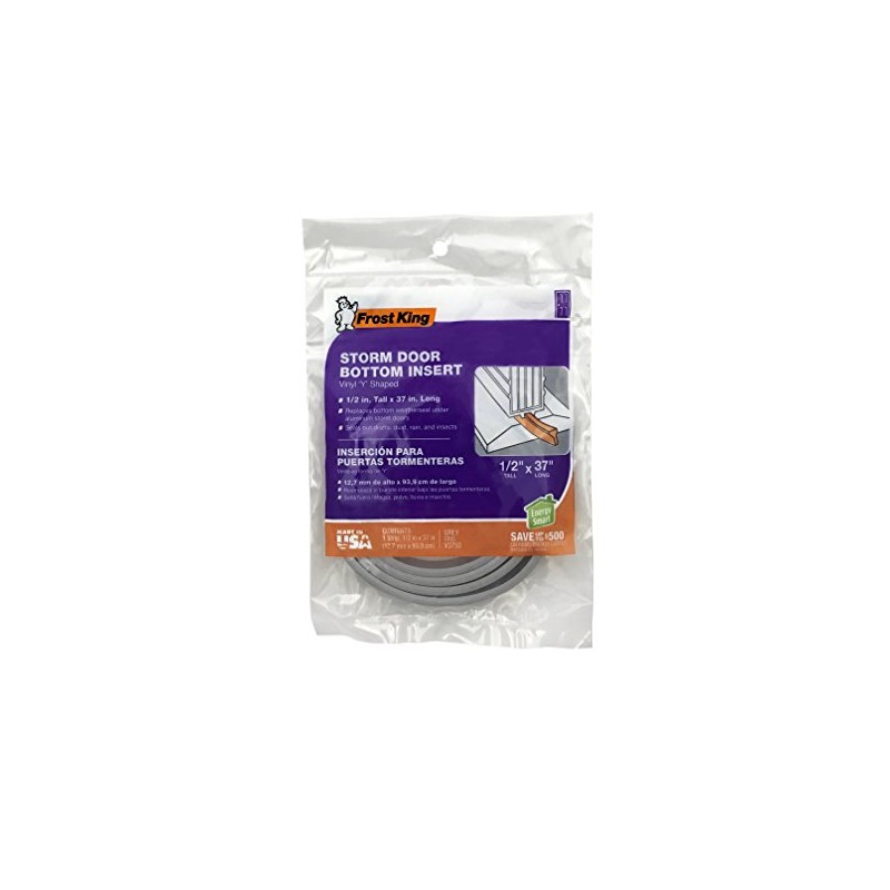 Thermwell Y3750 1/2-Inch x 37-Inch Vinyl "Y" Shaped Storm Door