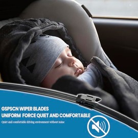 GSPSCN - 3 limpiaparabrisas de repuesto para Mini Cooper Countryman 2023 2022 2021 2020 2019 2018 2017 para equipo original de 23 pulgadas  21...     