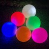 Aolowewin 3Pcs Glow in The Dark Golf Balls, Super Bright