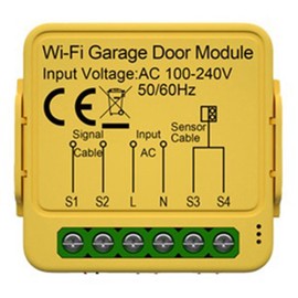 Pinafresa Tuya Garage Door Opener Module Remote Control Switch Smart Life Works with Alexa Home Assistant WiFi