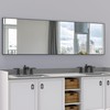ANYHI Over The Door Mirror, 60"x18" Black Full Length Mirror