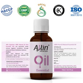 Allin Exporters Cypriol Essential Oil - 100% Pure, Natural & Undiluted - 15 ML