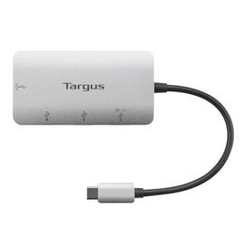 Targus ACH228AP-51 USB-C Multi-Port Hub (2 USB-A Ports, 2 USB-C Ports, 100 W PD Passthrough)