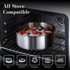 EVOFAR 14 pcs Stainless Steel Cookware Set, Detachable Pots and