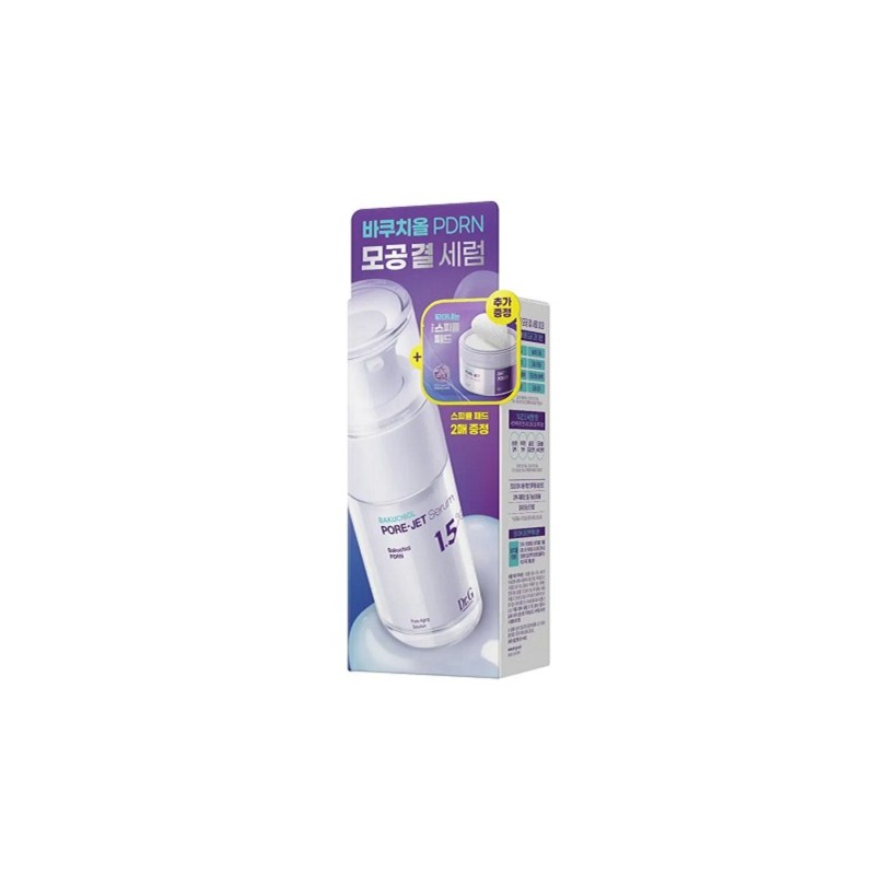 Dr.G Bakuchiol Porejet Serum 30ml special (+2 Porejet spicule pads)