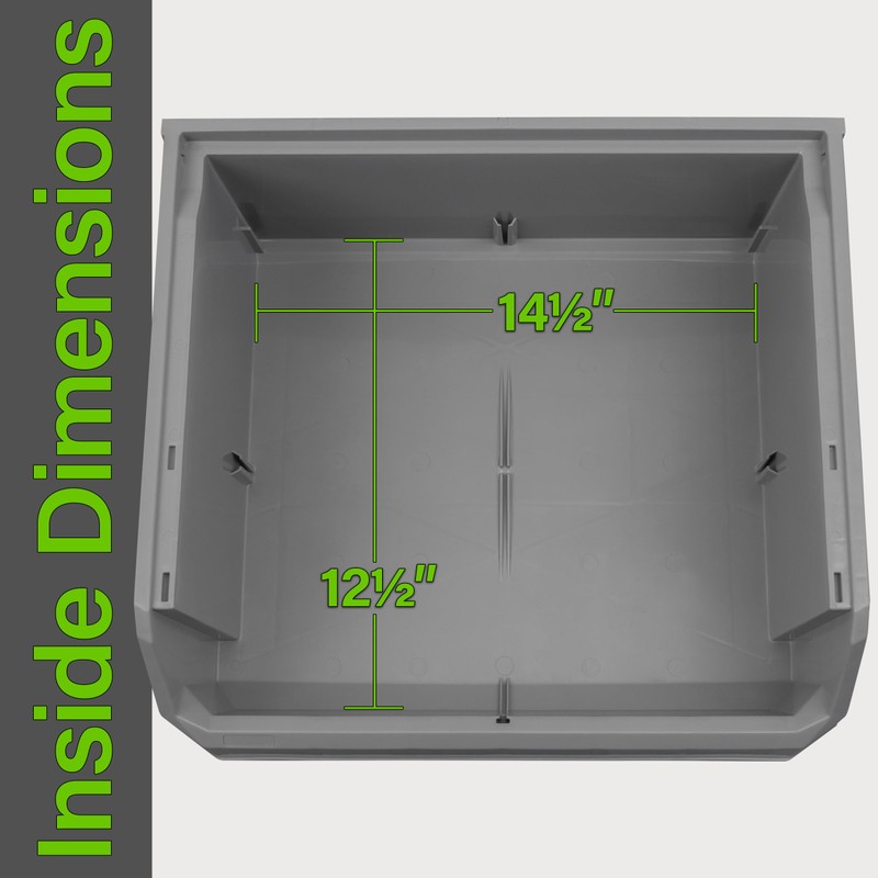 ReadySpace Plastic Containers for Organizing and Storage Bins for Closet,