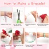 AUAUY Friendship Bracelet Making Sets for Girls, Glitter Bracelets Toy