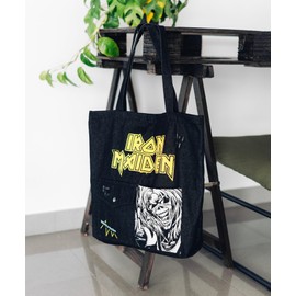 Grupo Erik High Quality Cotton Tote Bag, Cotton Shopping Bag, Canvas Bag, Cotton Bag, Gift Bag, Eco Friendly Gifts, black, Heavy metal