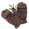 GURU SHOP Nepal Hand Knitted Gloves, Folding Gloves, Wool Gloves