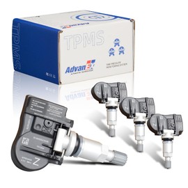 AdvanEX Tire Pressure Monitoring System Sensor 433Mhz 4PCS, TPMS Compatible with Infiniti JX35/Q50/60, Nissan Altima Frontier Maxima Murano Pathfinder Replaces OE 407003JA0A 407003JA0B