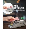 VULKIT Card Case for Men, Credit Card Holder, RFID Blocking