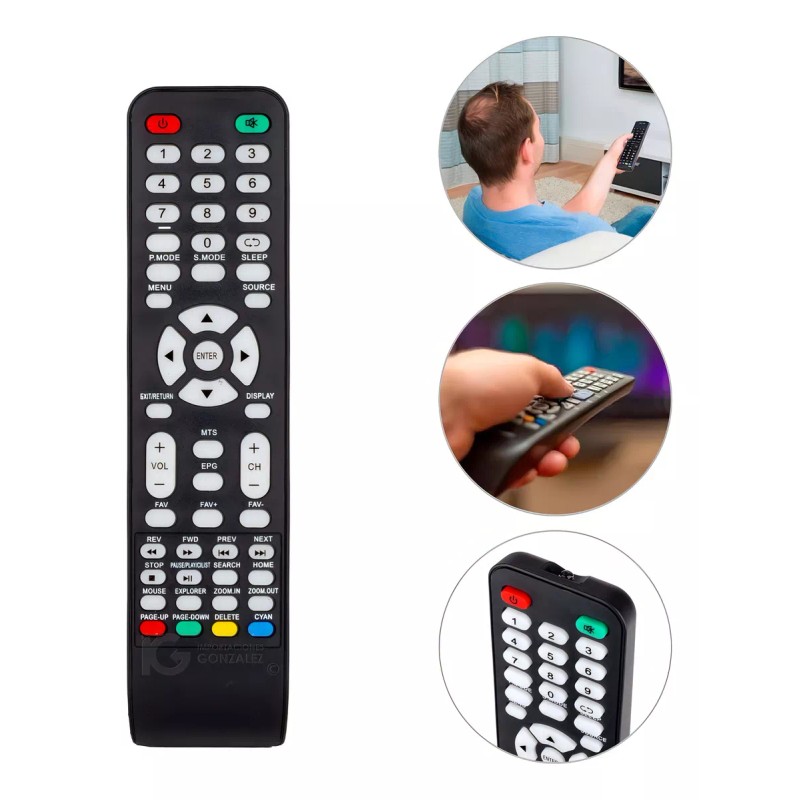 Sansui Control Remoto Compatible Con Sansui Rca Smart Tv Rtv32z2sm