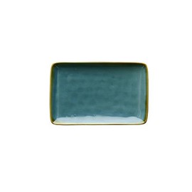 Rose & Tulipani - Rectangular Tray 20 x 13 cm Concert Blue Avio