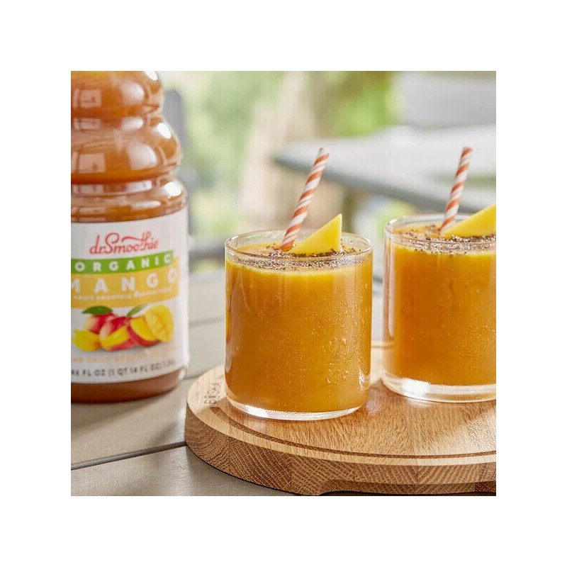 FixtureDisplays Dr. Smoothie Organic Mango Fruit Smoothie Mix 46 fl.