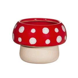 Sass & Belle Red Mushroom Large Planter