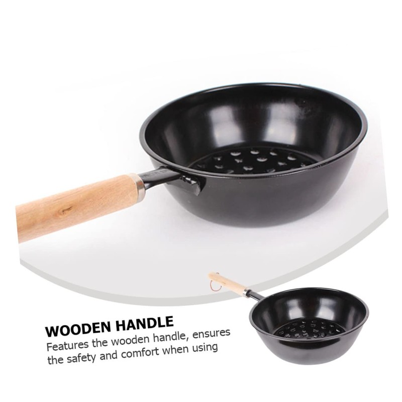 FUNOMOCYA Portable Charcoal Burner with Handle Easy to Use Charcoal