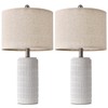 PoKat 27.5'' Tall Table Lamps for Living Room Set of